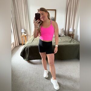Neon Pink Fleo Tank